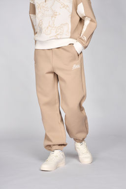 Брюки трикотажные Бежевый Vintage sports Knit Track Pants