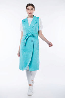 012-0126 Пальто облегченное (пояс) - El podio фото 4