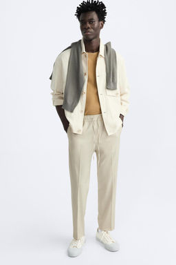 ZARA COMFORT FIT JOGGER BEL PANTOLON  фото 50