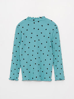 Bisiklet Yaka Uzun Kollu K?z Bebek Ti??rt 2li - Waikiki фото 3