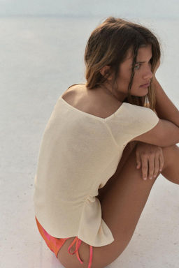 GATHERED KNIT TOP - Zara фото 3