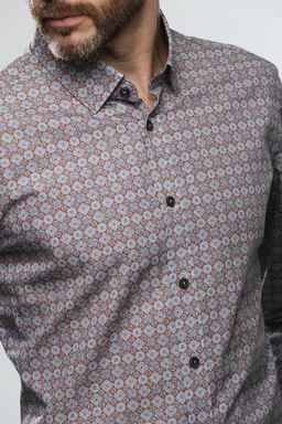 Мужская рубашка vl 61 b - Nicolo angi фото 3