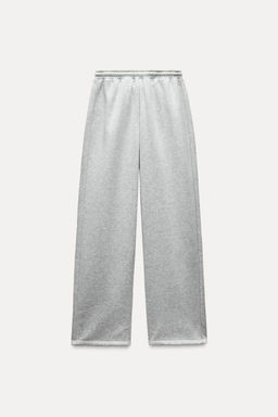 STRAIGHT PLUSH TROUSERS - Zara фото 26