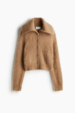 C?rdigan en mezcla de mohair