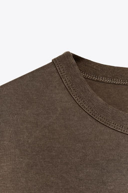 SHORT SLEEVE INTERLOCK T-SHIRT