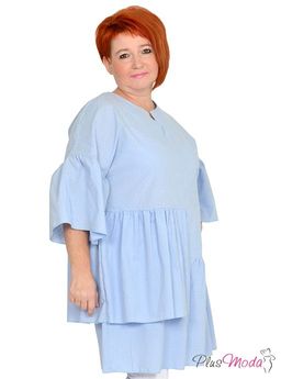 Туника Модель №1108 размеры 44-84 - Plusmoda фото 4