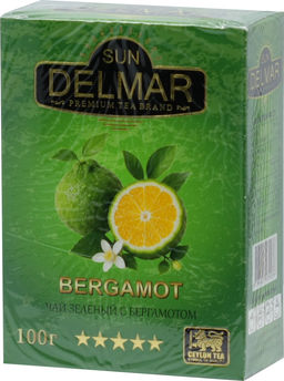 Sun Delmar. Зеленый. Бергамот 100 гр. карт.упаковка
