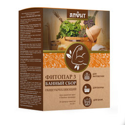 Банный сбор ФИТОПАР-3 Общеукрепляющий 100 г Алфит 1004 фото 2