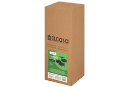 Этажерка 3-х ярусная 27*27*64 см Черная с выдвижными корзинами, на колесиках, металлическая - Elan gallery фото 6