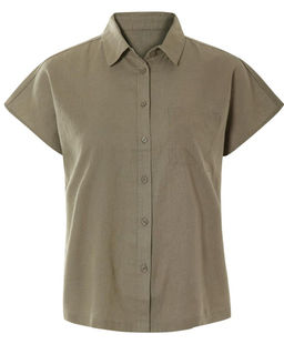 Блузка женская из льна и хлопка ESMARA  фото 2