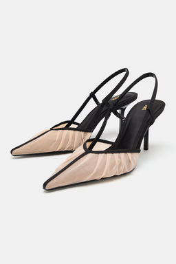 ZAPATO TAC?N MESH / Multicolor - Zara фото 3