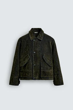 VELOUR TWILL JACKET - Zara фото 7
