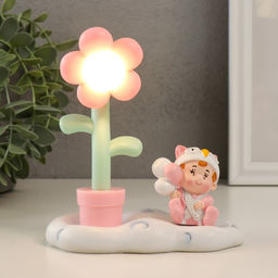 Фигурка светящаяся Малышка в забавной шапке, 12?6.7?13 см, МИКС