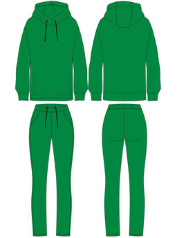 Спортивный костюм женский 124L-RR-1807 RED-N-ROCKS