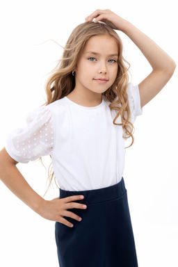 Блузка Гармония-Белый