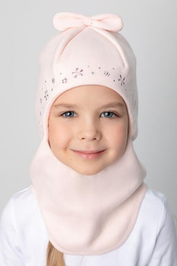 Crockid _ КВ 20253/персик шапка-шлем дет