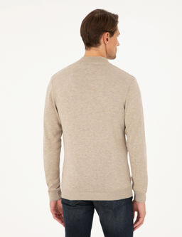 Kum Melanj Slim Fit Fermuarl_ Triko H_rka