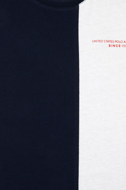 Erkek _ocuk Lacivert Oversize Bisiklet Yaka Ti__rt Sepette S_rpriz _ndirim - U.s. polo assn фото 3