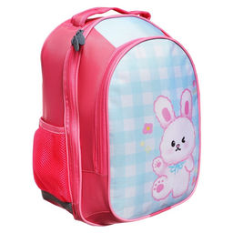 Рюкзак школьный, эргономичная спинка, 37×27×16 см «Зайка»