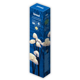 USL-S-832/PM030 FAIRY MUSHROOMS SET25 Садовый светильник на солнечной батарее Волшебные грибы, в комплекте из 25 штук. 25 светодиодов. Теплый белый свет. 1*АA Ni-Mh аккумулятор в/к. IP44. TM Uniel - Volpe фото 3
