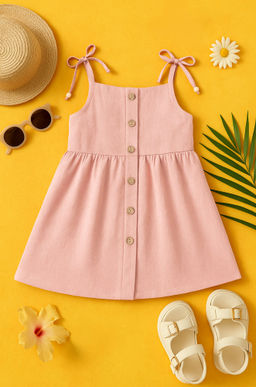 Льняной сарафан для девочки Happyfox