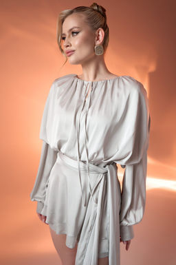 Платье Муза (жемчужный) - Эльза фото 32