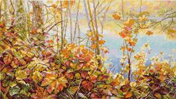 Набор для вышивания PANNA Золотая серия PS-1853 Дивная осень 45.5 х 26.5 см