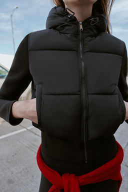 CONTRAST PUFFER JACKET - Zara фото 11