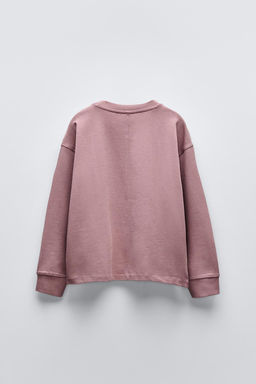 HEAVY JERSEY LABEL T-SHIRT - Zara фото 12