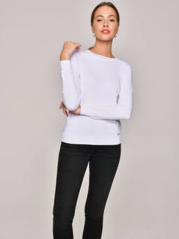 CONTE Джемпер из пряжи с вискозой LDK 097 optical white - Conte elegant фото 3