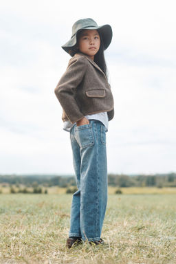 LIMITED EDITION HERRINGBONE WOOL BLAZER - Zara фото 2