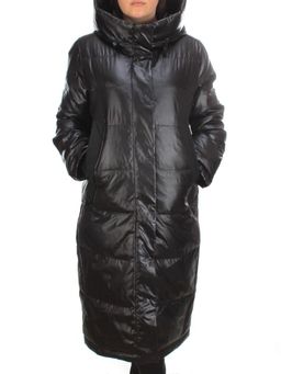 S21010 BLACK Пальто зимнее женское облегченное SNOW CLARITY - Fashion фото 2