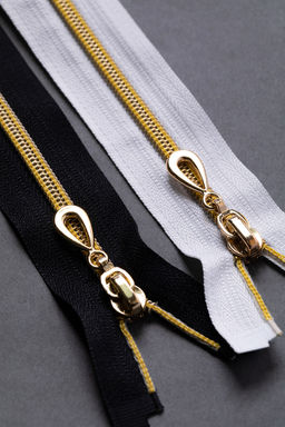 Молния Спираль декоративная GAMMA G105S с напылением 14 см тип 5 10 шт неразъёмная однозамковая