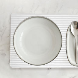 Сервировочная салфетка 26х41см Линии, прозрачный (Россия) - Домашняя мода фото 5