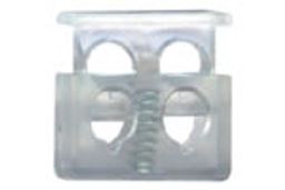 Зажим пластик Micron A 1189 d 4 мм в пакете 72 шт №01 черный