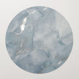 Цена за 12 шт. Салфетка сервировочная на стол Камень, d=38 см, цвет серый - Simaland фото 4