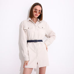 Ремень женский, ширина 3 см, винт, пряжка метал, цвет синий - Simaland фото 3