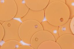 Пайетки Zlatka россыпью ZF-11/1 8 мм 5 х 10 г №10 т. бежевый