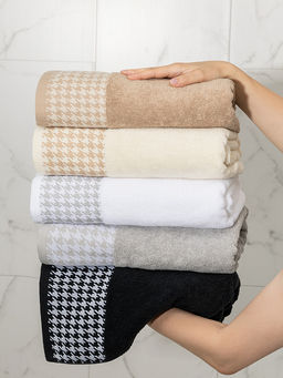 Полотенце для лица 50x90 белый махровая ткань