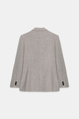 RUSTIC TEXTURED BLAZER - Zara фото 7