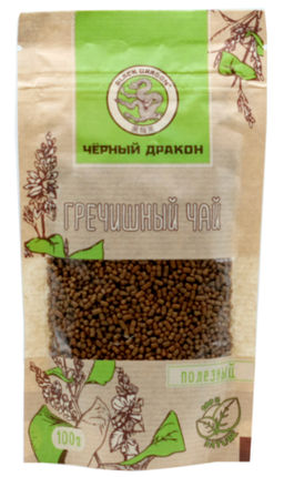 Черный дракон. Гречишный чай 100 гр. мягкая упаковка