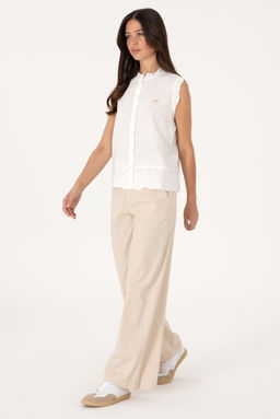 Kad_n Ta_ Kanvas Pantolon Sepette S_rpriz _ndirim - U.s. polo assn фото 3