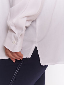 Белая блузка BL28304WHT02 - Артесса фото 4