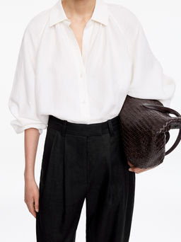 Pantalones de lino sastre - H&m фото 4