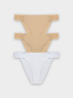 Трусы женские бесшовные в наборе, 3 шт - Mark formelle фото 9