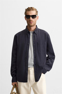 LYOCELL - COTTON SHIRT - Zara фото 26