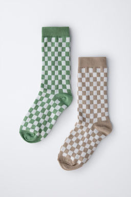 2-PACK OF CHEQUERED SOCKS - Zara фото 7