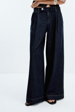 Z1975 WIDE-LEG MID-WAIST JEANS - Zara фото 6