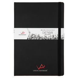 VISTA-ARTISTA VABK-2030 Скетчбук 120 г/м2 120 г/м2 30 х 20.4 см сшивка 80 л. 01 черный