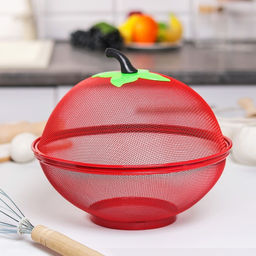 Сито с крышкой для хранения продуктов Доляна «Вкус», d=25 см, МИКС
